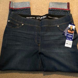 Nygard Luxe Denim Slims Ankle Jeans - cute details